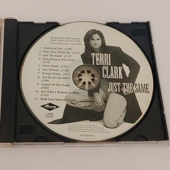 Terri Clark Just The Same CD 1996 Mercury Records - Picture 4 of 5